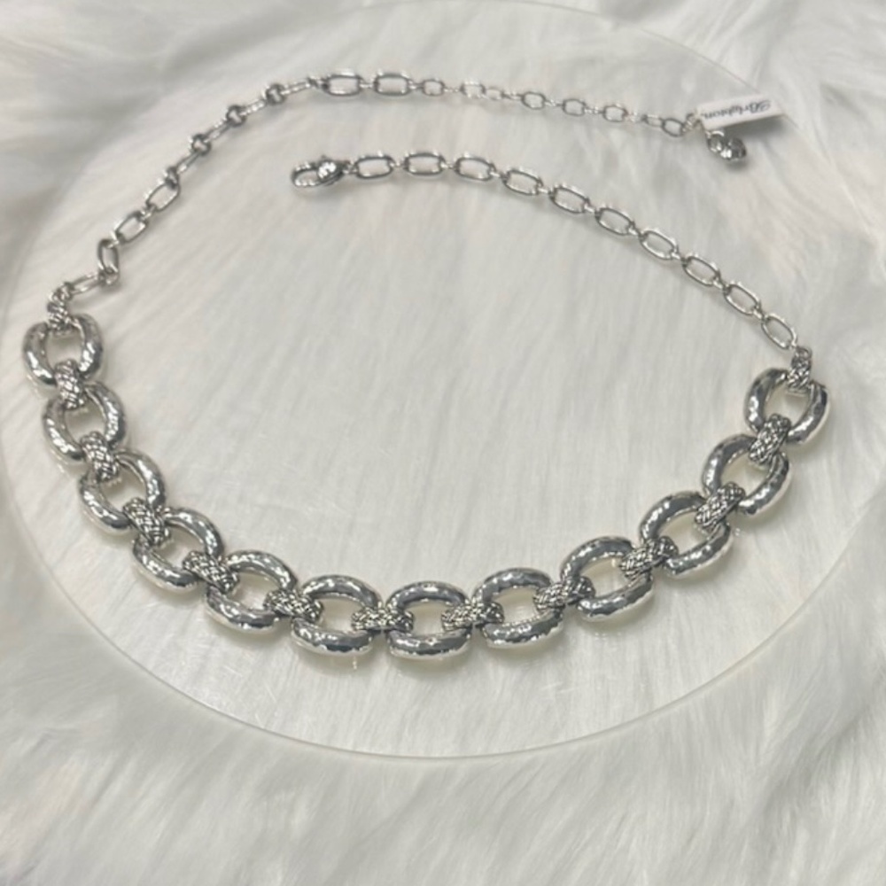 Brighton Interlok Woven Necklace  NWT